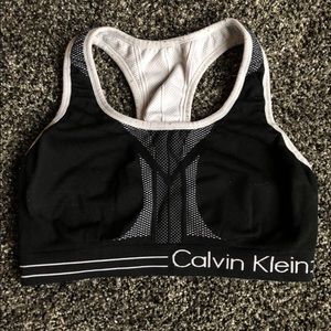 calvin klein sports bra